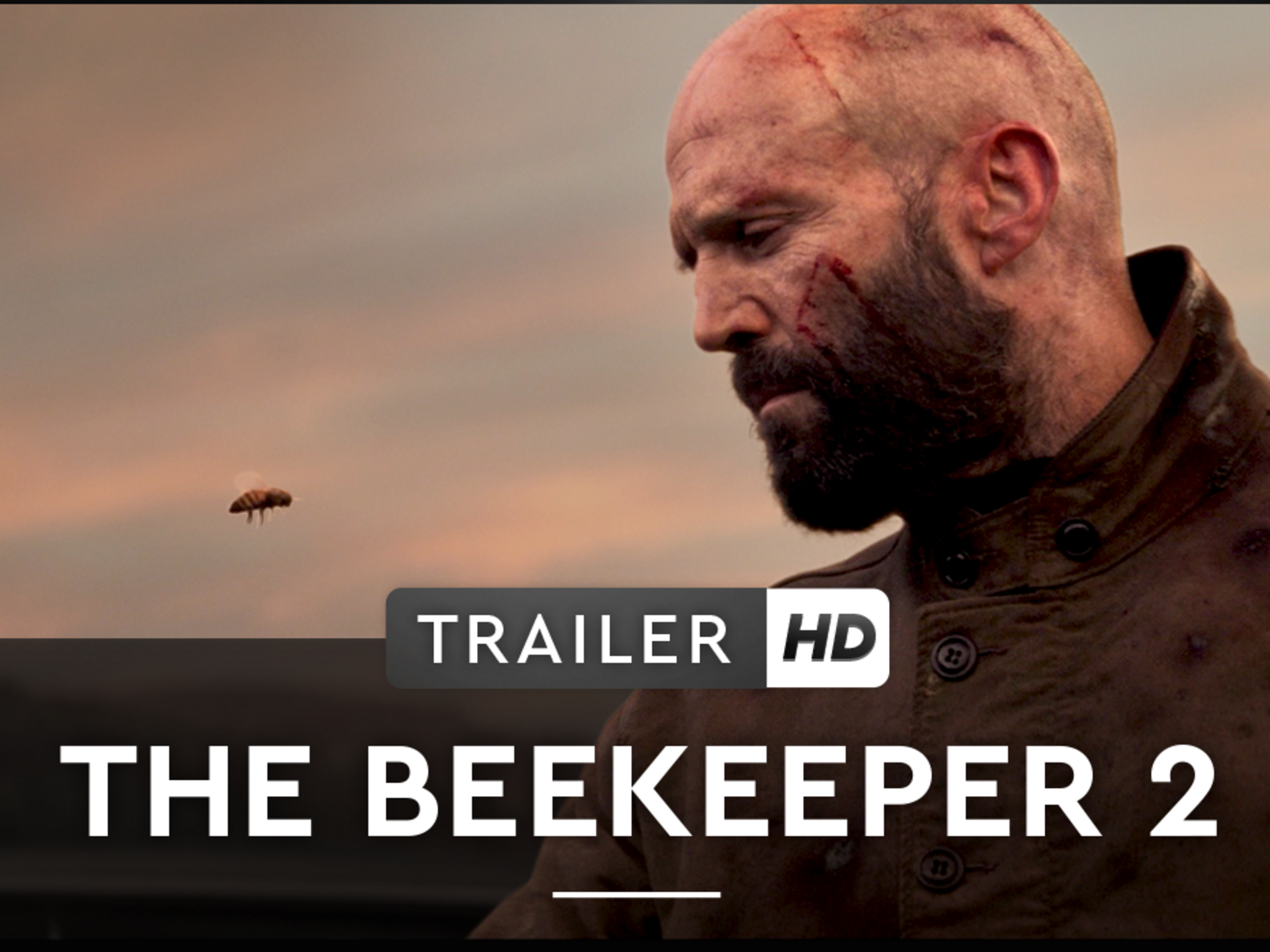 YouTube Trailer Thumbnail THE BEEKEEPER 2