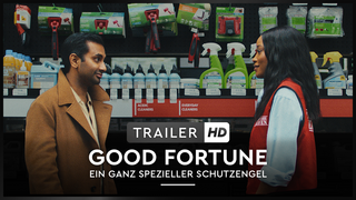 Neuer Trailer zu GOOD FORTUNE - EIN GANZ SPEZIELLER SCHUTZENGEL / ab 16. Oktober 2025 im Kino