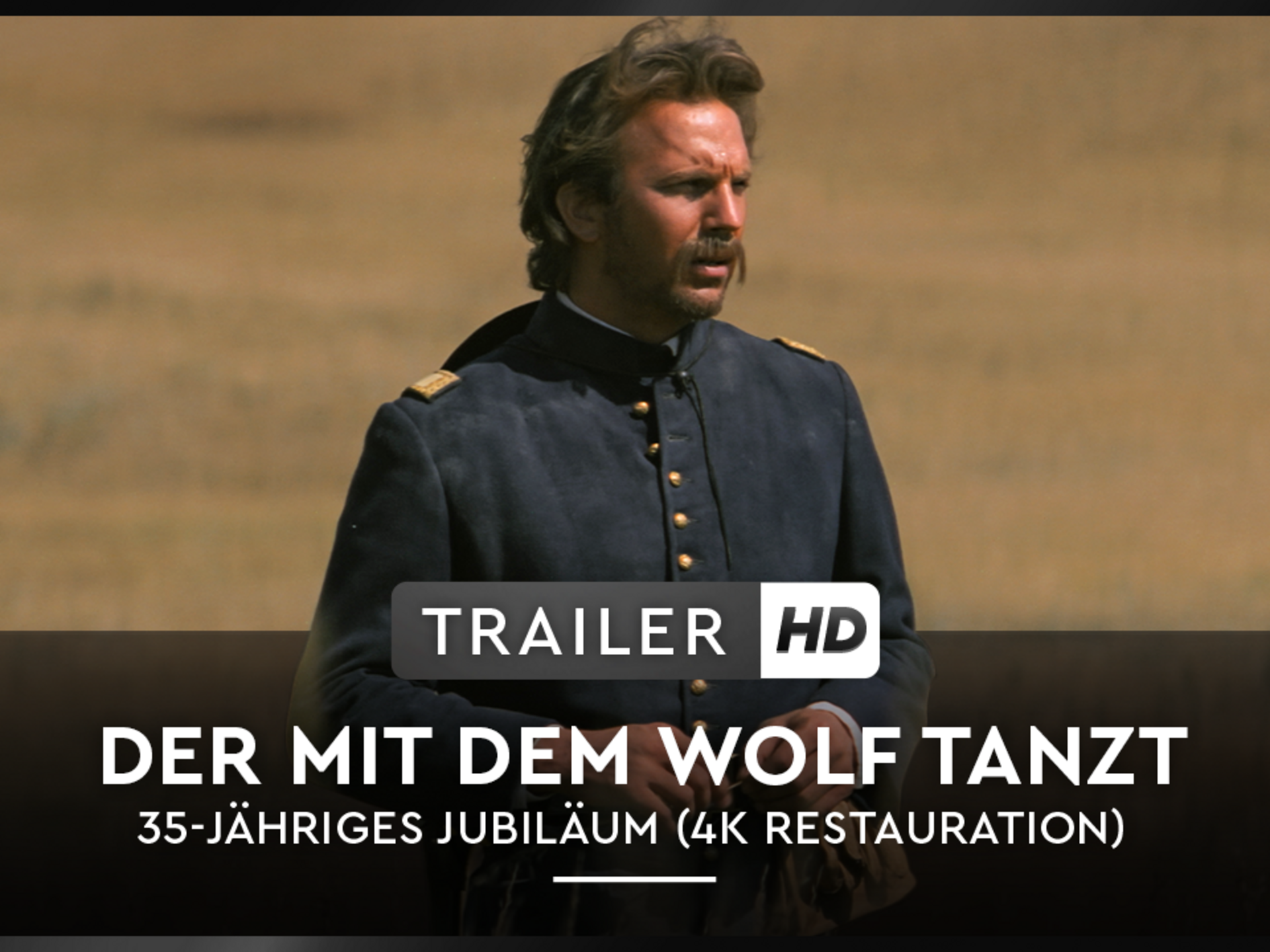 YouTube Thumbnail Trailer DER MIT DEM WOLF TANZT