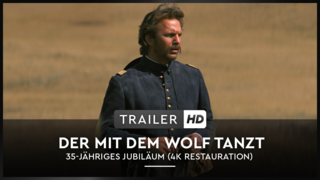 Trailer zur Wiederaufführung von DER MIT DEM WOLF TANZT / ab 5. November 2026 in ausgewählten Kinos