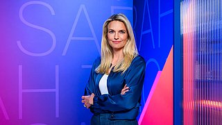 SARAH TACKE talkt fünfmal donnerstags im ZDF