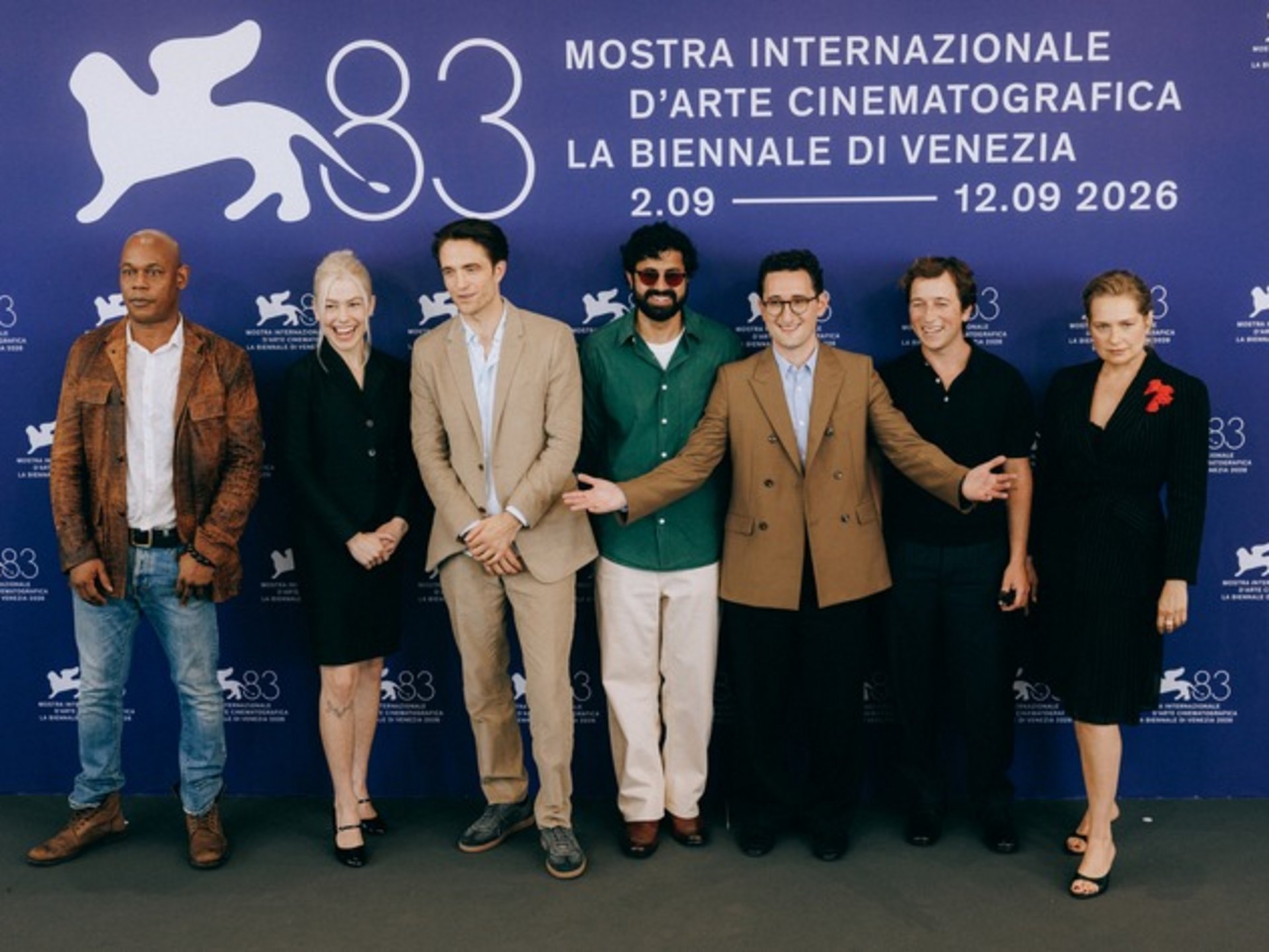 Team von PRIMETIME Team von PRIMETIME bei der Pressekonferenz in Venedig