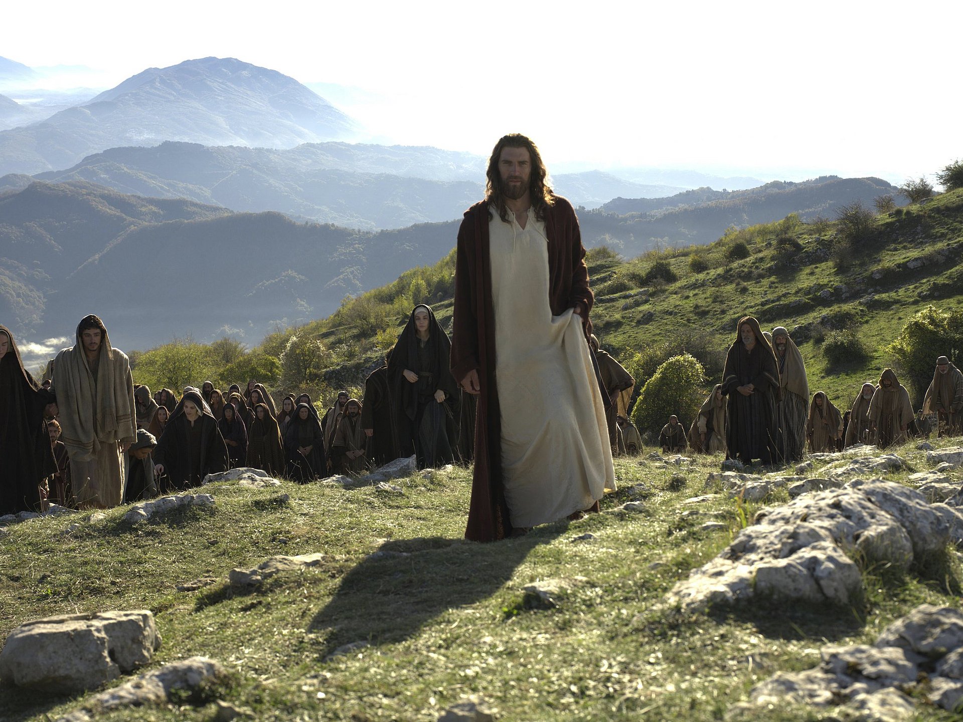 Jaakko Ohtonen as Jesus in The Resurrection of the Christ: Part One. Photo Credit: Elise Lockwood