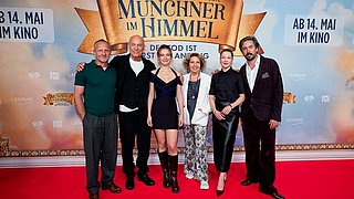 Himmlische Premiere in München / EIN MÜNCHNER IM HIMMEL - DER TOD IST ERST DER ANFANG ab 14. Mai 2026 im Kino